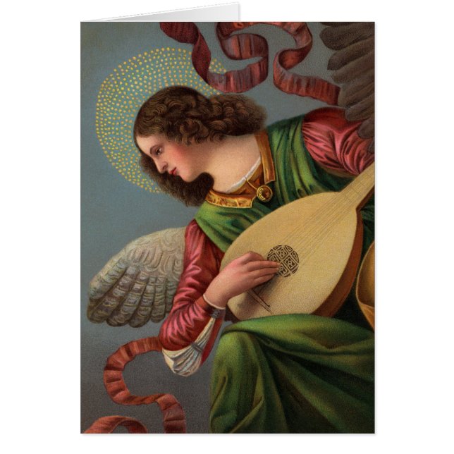 Angel avec une Lute (Devant)