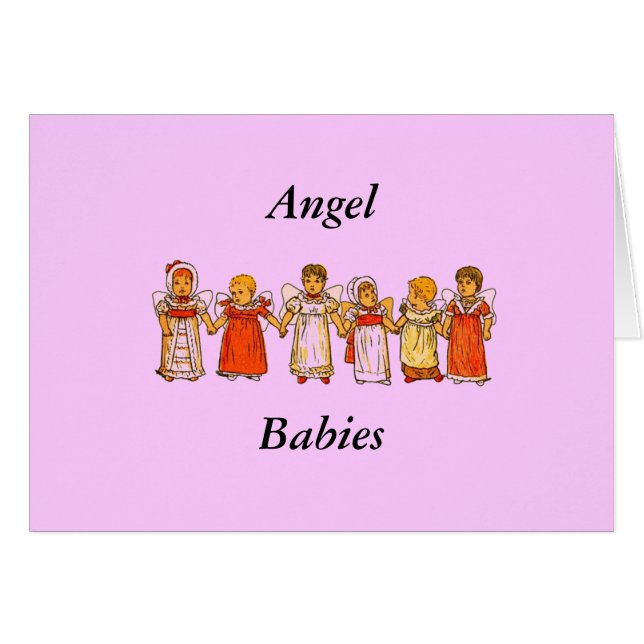 Angel Babies Card (Voorkant Horizontaal)