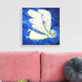 Angel & Baby Art (12-inch x 12-inch vierkant - Ran Canvas Afdruk (Insitu (Woonkamer))