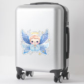 Angel Baby Boy Sticker (Koffer)