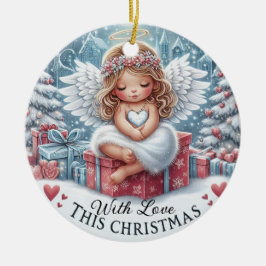 Angel baby kerstversiering, vakantie ornament