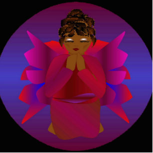 Angel Baby Photo Sculpture Staand Fotobeeldje