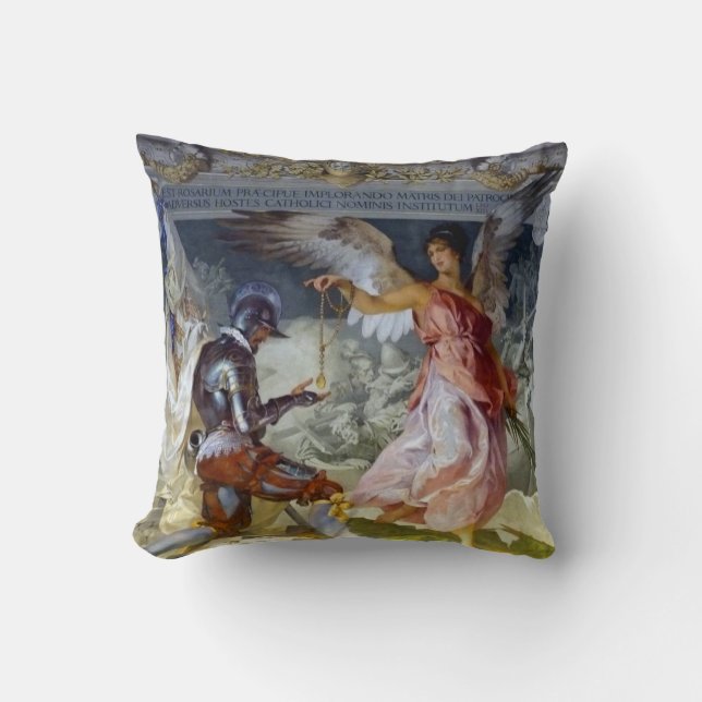 Angel Bienheureux Coussin (Recto)