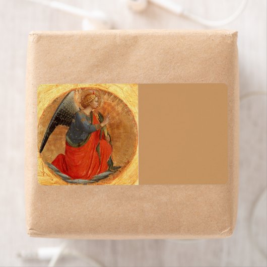 Angel bij Aankondiging Etiket (Insitu)