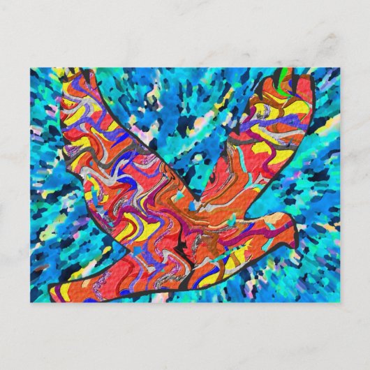 Angel Bird Briefkaart (Voorkant)