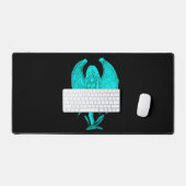 Angel, Black en Green-design Bureaumat (Keyboard & Muis)