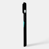 Angel, Black en Green-design iPhone Hoesje (Linkerkant)