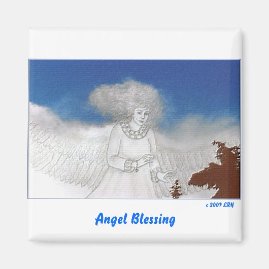 Angel Blessing Magneet (Voorkant)