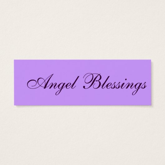 Angel Blessing Vintage Christmas Gift Tags (Dos)