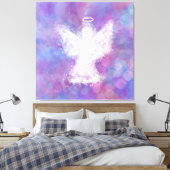 Angel Blessings Canvas Afdruk (Insitu (Slaapkamer))