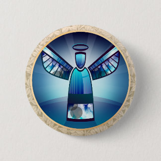Angel: Blue Angel Pinback Button