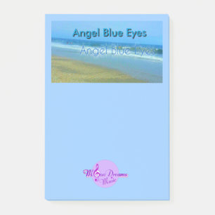 Angel Blue Eyes Post-It Notes