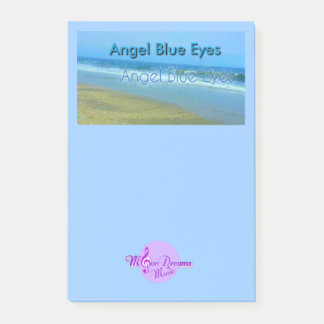 Angel Blue Eyes Post-It Notes