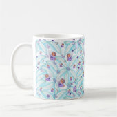 Angel Blue Feathers Mug (Gauche)