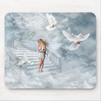 Angel Blue mousepad Muismat