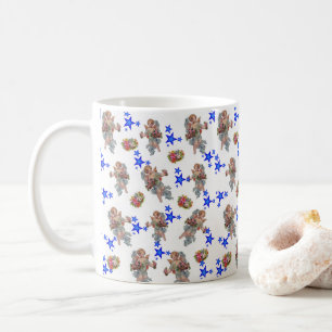 Angel Blue Star Mug