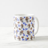 Angel Blue Star Mug (Devant droit)