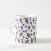 Angel Blue Star Mug (Devant gauche)