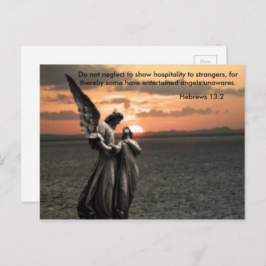 Angel Briefkaart (Voorkant / Achterkant)