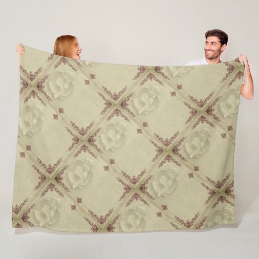 Angel Briefkaart Fleece Blanket Deken (In situ)