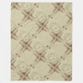 Angel Briefkaart Fleece Blanket Deken (Voorkant)