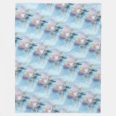 Angel Briefkaart Fleece Deken (Voorkant)