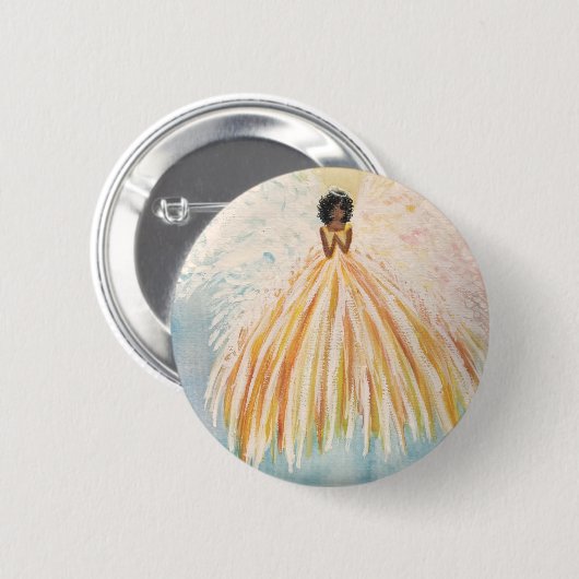 Angel Bright Button (Voorkant /achterkant)