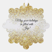 Angel Bright Paper Ornament (Achterkant)