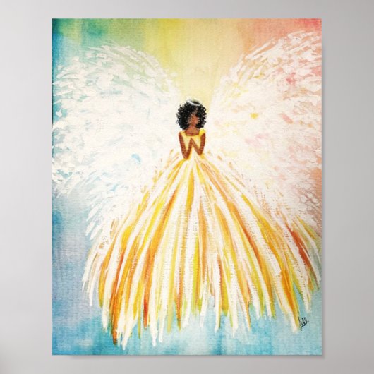 Angel Bright Poster (Voorkant)