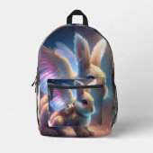 Angel Bunny Bedrukte Rugzak (Voorkant)