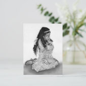 Angel Bunny Briefkaart (Staand voorkant)