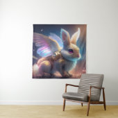 Angel Bunny Wandkleed (In situ)