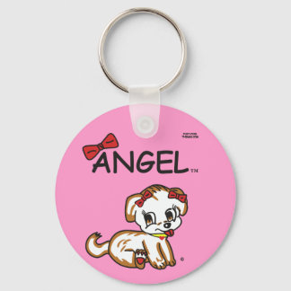 Angel Button Sleutelhanger