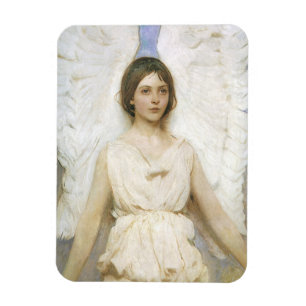 Angel by Abbott Thayer, Vintage Victorian Fine Art Magneet