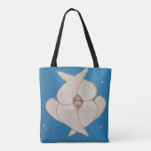 Angel canvas tas (Achterkant)