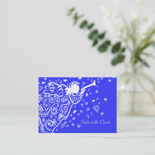 Angel Carte de visite (Debout devant)