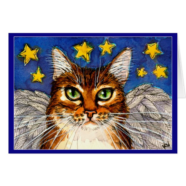 Angel Cat Rainbow Bridge (Voorkant Horizontaal)