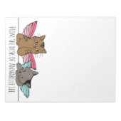Angel Cats Notitieblok (Voorkant)