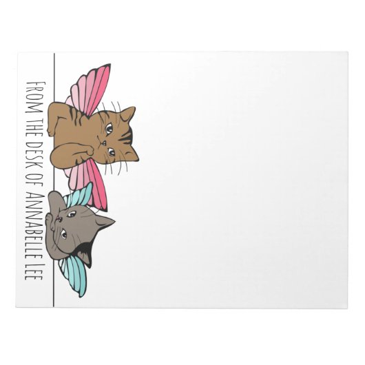 Angel Cats Notitieblok (Voorkant)