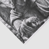 Ángel cementerio blanco y negro tissuepapier (Detail)