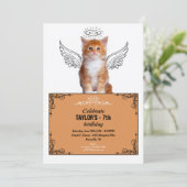 Angel Chat Angélique Invitation (Debout devant)