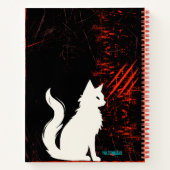 Angel Chat jeu de mots Écrire journal carnet (Dos)