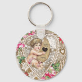 Angel Cherub  Afbeelding Sleutelhanger (Voorkant)