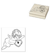 Angel Cherub Art Stempel (Gestempeld)