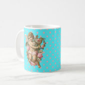 Angel / Cherub - Vintage Koffiemok (Voorkant links)