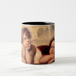 Angel Cherubs Tweekleurige Koffiemok