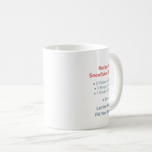 Angel Christmas Mug Holiday Gift Koffiemok (Voorkant rechts)