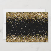 Angel Christmas Tree Family Dinner Party Kaart (Achterkant)