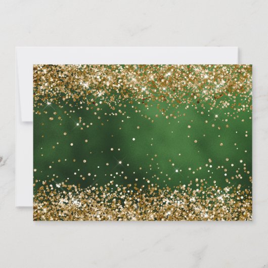 Angel Christmas Tree Family Dinner Party Kaart (Achterkant)