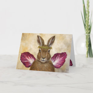 Angel Clare-kerstkaart Feestdagen Kaart